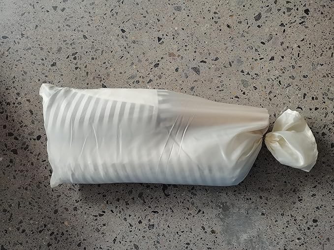 Dog Teepee Cozy Retreat, Portable Pet Tent for Small Dogs with Soft Cushion, Easy to Clean Canvas Pet House, 27.5 x 23.6 inches, Foldable Grey and White Striped