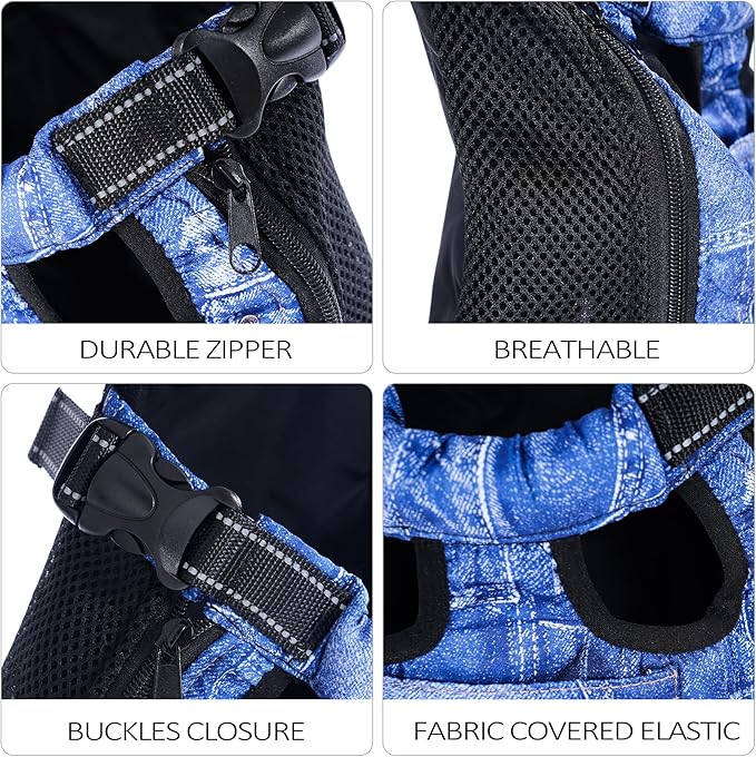 Pet Carrier Backpack Pet Tote Bags for Cats or Doggies, Portable Puppy Travel Carrier Bags, Cozy Soft Pet Puppies Carriers Slings Backpacks (Grid, XX-Large (Pack of 1))