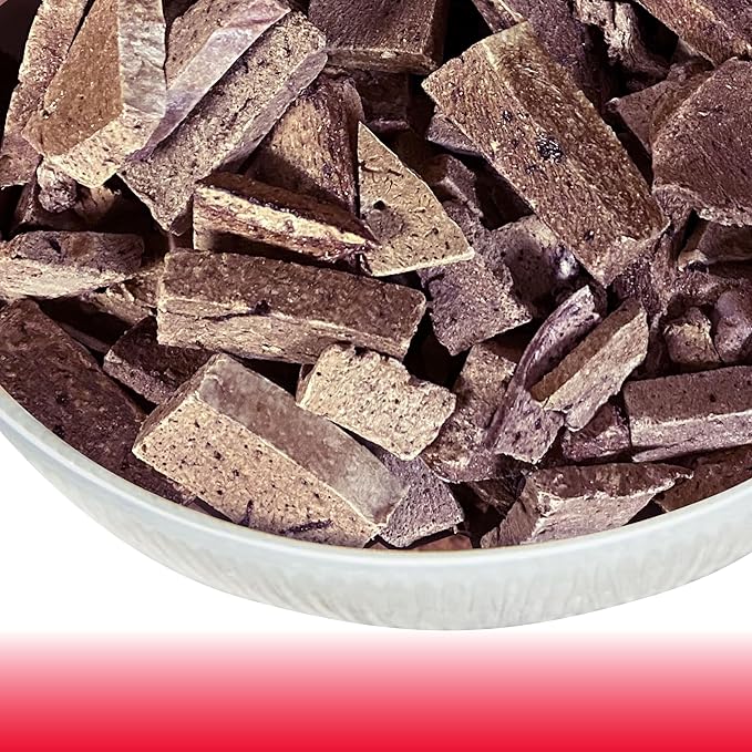 Northwest Naturals Raw Rewards Freeze-Dried Beef Heart Treats for Dogs and Cats - Bite-Sized Pieces - Healthy, 1 Ingredient, Human Grade Pet Food, All Natural - 10 Oz (Pack of 3)