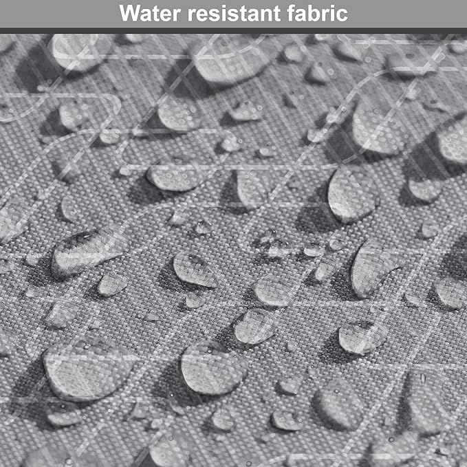 Ambesonne Geometric Dog Crate Cover, Interlinking Round Edged Squares Forming Tileable Pattern, Easy to Use Pet Kennel Cover for Medium Large Dogs, 42 Inch, Pearl Grey