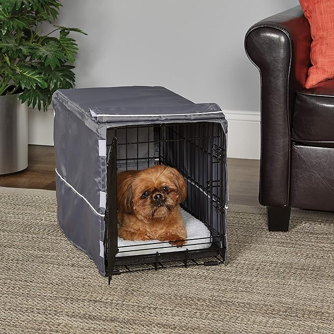 New World Pet Products Dog Crate Cover, Privacy Dog Crate Cover Fits Dog Crates, Machine Wash & Dry