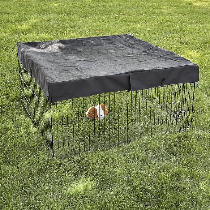 MidWest Homes for Pets Square Exercise Pen Fabric Mesh Top