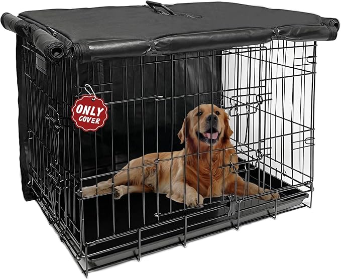 Thoughtfully selected waterproof dog crate cover for dogs and cats, designed with comfort in mind
