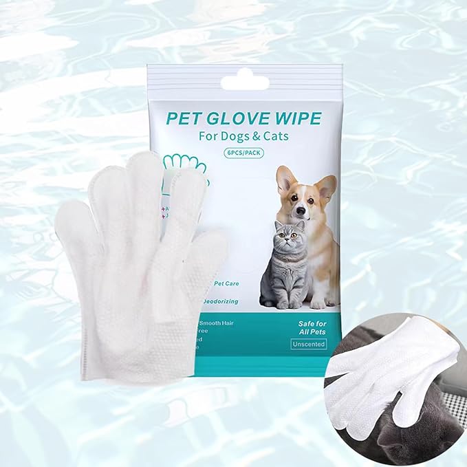 Thoughtfully selected pet bathing wipes for dogs and cats, designed with comfort in mind