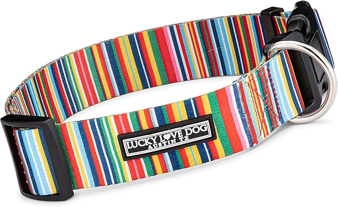 Thoughtfully selected wide dog collars for dogs and cats, designed with comfort in mind