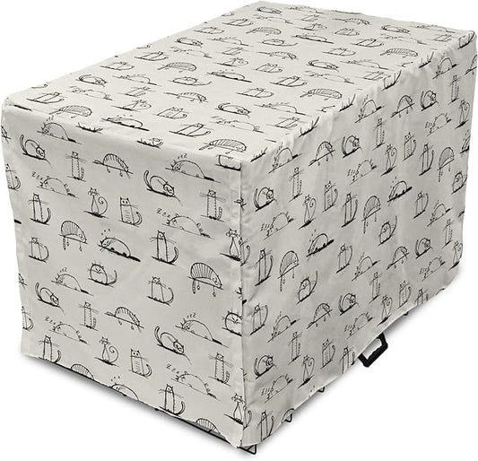 Thoughtfully selected pet crate cover for dogs and cats, designed with comfort in mind