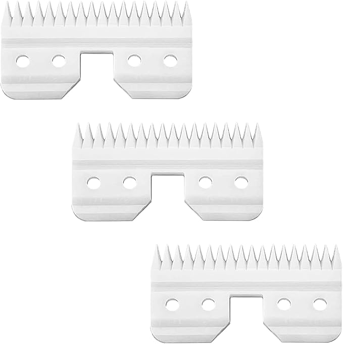 Thoughtfully selected ceramic dog clipper blades for dogs and cats, designed with comfort in mind