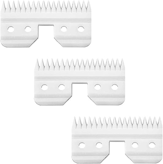 Thoughtfully selected ceramic dog clipper blades for dogs and cats, designed with comfort in mind