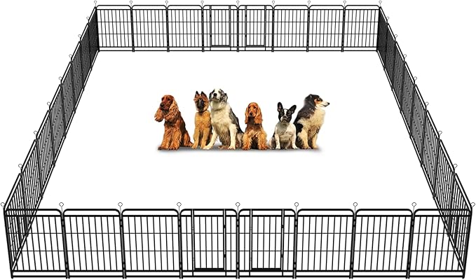 Thoughtfully selected outdoor dog playpen for dogs and cats, designed with comfort in mind