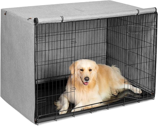 Thoughtfully selected dog crate cover for dogs and cats, designed with comfort in mind