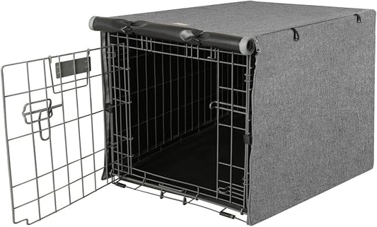 Thoughtfully selected dog crate cover for dogs and cats, designed with comfort in mind