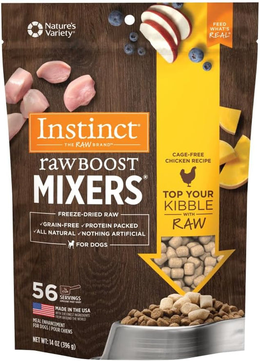 Thoughtfully selected freeze dried dog food toppers for dogs and cats, designed with comfort in mind