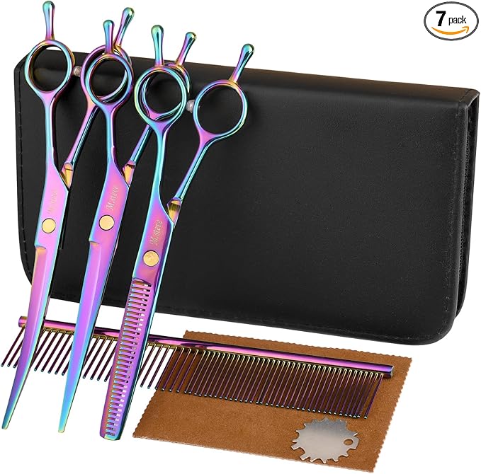 Thoughtfully selected best pet grooming scissors for dogs and cats, designed with comfort in mind