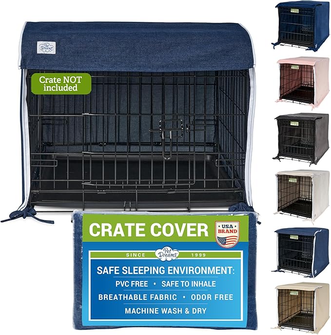 Thoughtfully selected best dog crate cover for dogs and cats, designed with comfort in mind