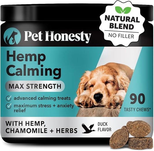 Thoughtfully selected dog calming treats for dogs and cats, designed with comfort in mind
