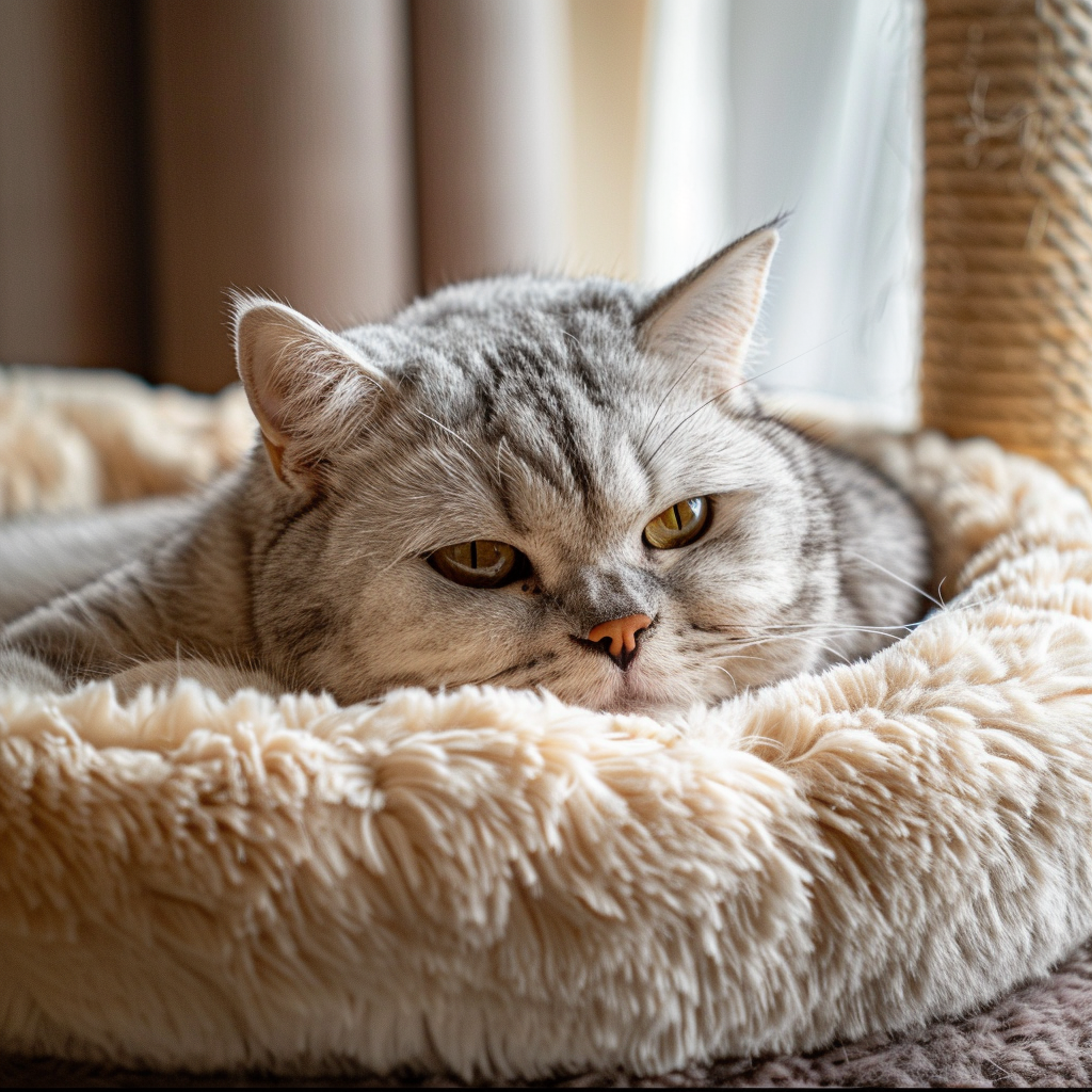 Stylish and cozy cat beds and furniture for rest and play by Pether