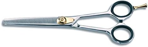 Wolff Thinning Shears for Pet Groomers & Hair Stylists - Choose 34 or 42 Teeth (42 Teeth - 7.0" Length)