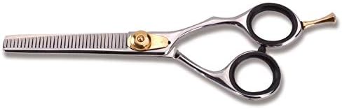 Wolff Thinning Shears for Pet Groomers & Hair Stylists - Choose 34 or 42 Teeth (34 Tooth - 6.5 in. Length)