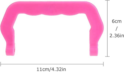 Zerodeko 10pcs Detachable Plastic Handles for Pet Cages Portable and Lightweight Cage Accessories for Easy Lifting and Transport of Pet Carriers