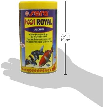 sera 7115 Koi Royal Medium 8.4 oz 1.000 ml Pet Food, One Size