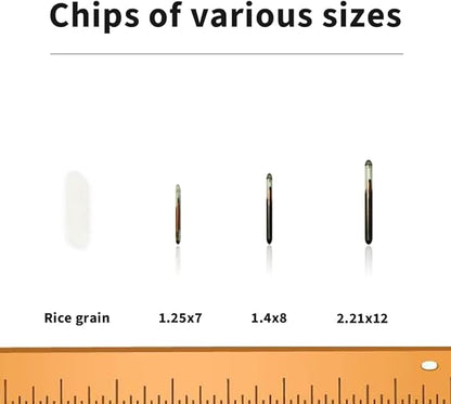 Yanzeo 20 Packs 1.4x8mm Pet Microchip 134.2khz FDX-B/ISO11784/ISO11785 Animal Implant Chip Pet ID Microchip for Dog Cat Sheep Cow Pig and Laboratory Animals-Free Lifetime Registration