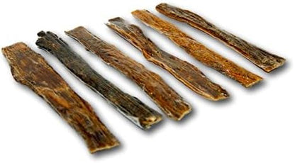 Top Dog Chews - 10" - 12" Roasted Taffy, 30 Pack, Beef Jerky Dental Treats for Dogs (30 Pack, Roasted)