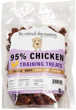 The Natural Dog Company All Natural Soft Meat Training Treats (Chicken)