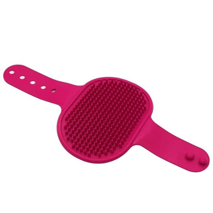 1 Dog Grooming Brush & 1 Dog Bath Shampoo Brush Set - Colors Chosen at Random