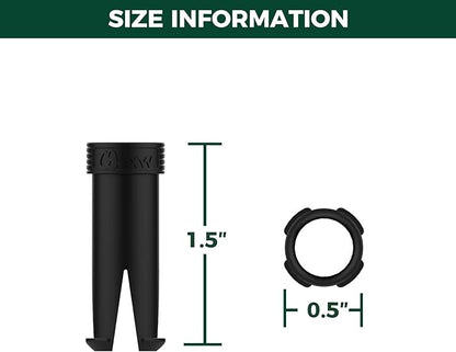 FXW 32 Pieces Muffler Tubes, Compatible with FXW Rollick/Instant Dog Playpen (Replacement for HomePlus/Dog Gate), Black │ Patented