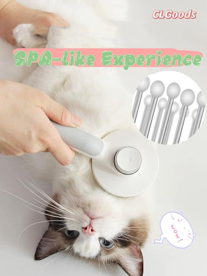 Pet Grooming Comb with One-Button De-Shedding, Pet Dematting Comb，Dogs Comb，Pet Comb