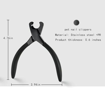 1 PCS Professional Pet Nail Clippers，Dog Nail Clippers，Dog Nail Trimmers，Professional Grooming Tool for Pets，Dog and Cat Pets Nail Clippers and Trimmers with Safety Guard to Avoid Overcutting