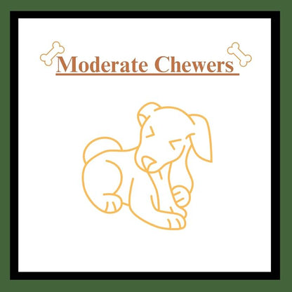 Dog Chews Bundles for Small and Medium Dogs, Rawhide Free Alternative 5 inch Retriever Sticks Bundle with 1 Dog Waste Roll, Dental Treats for Moderate Chewers (Chicken, 10 Count)