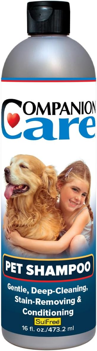 Radiant Pet Shampoo | Gentle, Deep-Cleaning, Stain-Removing & Conditioning for Dogs, Cats, and Most Household Pets | 16 fl oz Bottle