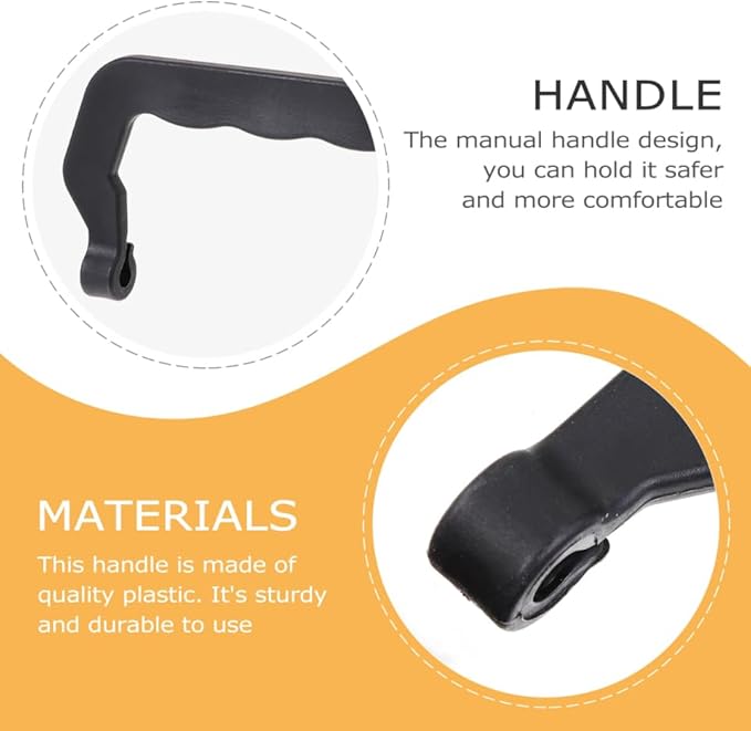 Replacement Crate Handles Portable Pet Cage Crate Plastic Replacement Handles Durable Durable Handles for Pet Cage Carrier- 10pcs