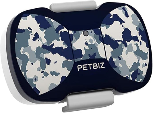 G20 GPS Pet Tracker, 30 Days Battery Life, Light Weight Compact GPS Tracker for Cat and Dog (Blue camo)