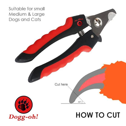10-in-1 Professional Grooming Kit | Complete Supplies for Dogs & Cats | Slicker, Deshedding & Long-Haired Pet Brush Set