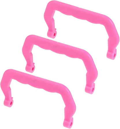 Zerodeko 10pcs Detachable Plastic Handles for Pet Cages Portable and Lightweight Cage Accessories for Easy Lifting and Transport of Pet Carriers