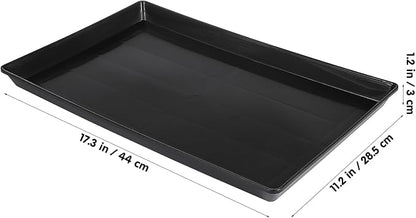 DOITOOL Dog Crate Tray Replacement：2PCS Crate Replacement Tray 17.2 Inch for Pet Cages, Crates, and Kennels for Dogs, Cats, Rabbits, Ferrets, and Critters