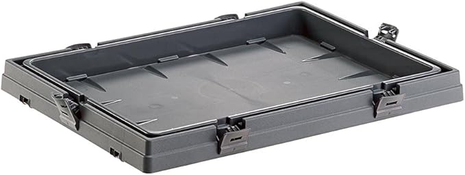 Ferplast Superior Hybrid ECO Dog Crate and Playpen, Environmentally Friendly Dog Crate Made with Recycled Plastic, 24-Inch, Gray