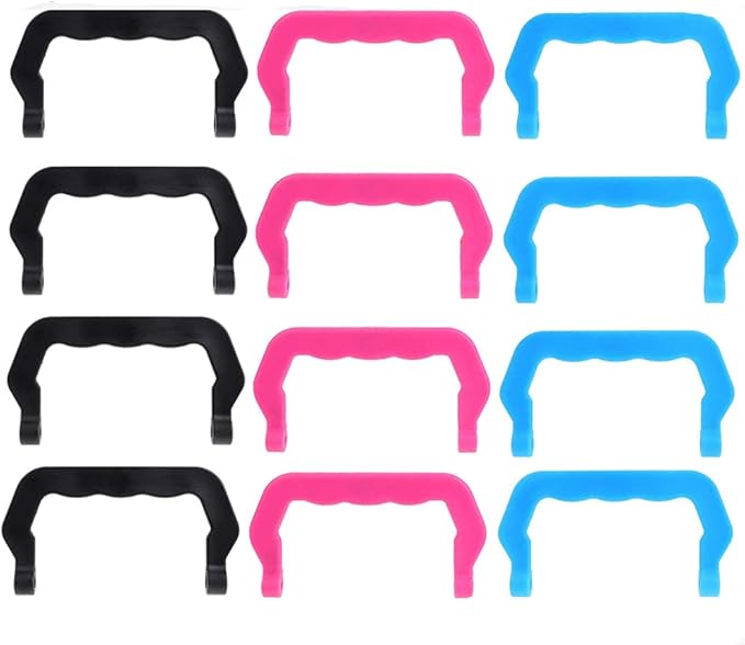 12pcs Replacement Plastic Pet Cage Crate Handles,Durable Handles for Pet Cage Carrier