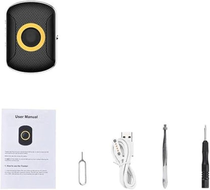Bundle Pack FA29 PET Tracker- Waterproof, SIM Card Included with LED Collar and 1 Month Free Trial,Everything Included (Small, Green)