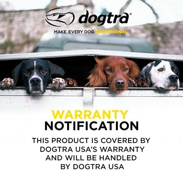 Dogtra 202C Waterproof ½-Mile One-Handed Operation 2-Dog Remote Training Dog E-Collar