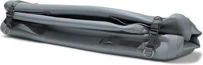 Diggs Enventur Large Dog Kennel - Portable Indoor & Outdoor Dog Kennel - Inflatable Ultra-Durable Travel Crate for Safe Car Travel & Adventures - 40”L x 24”W x 30”H (Grey)