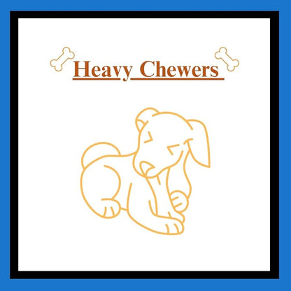 Dog Chews Bundles for Medium Dogs, Extra Tough 5 Inch Rawhide Rolls Bundle with 1 Dog Waste Roll, Natural Long-Lasting Dental Treats for Aggressive Chewers (Beefhide, 20 Count)