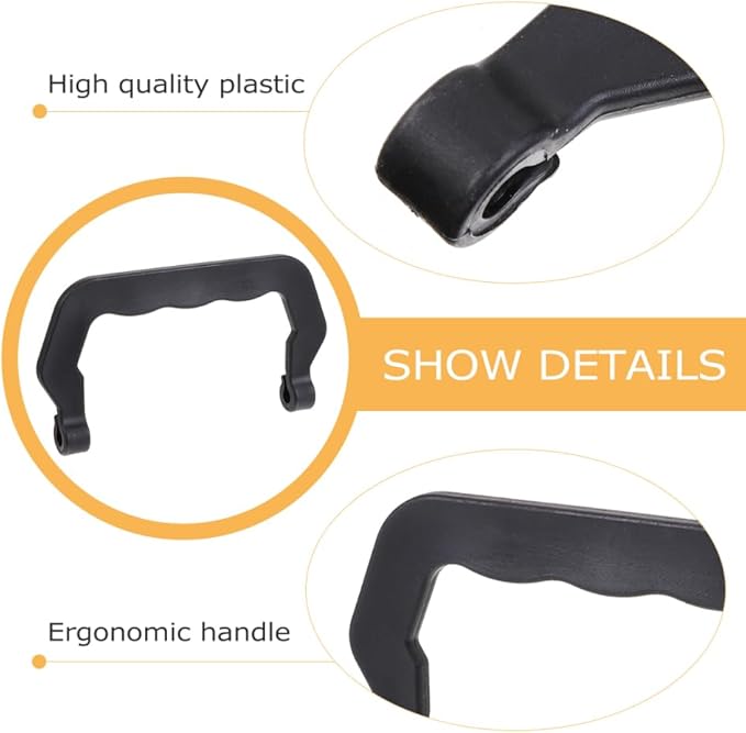 Replacement Crate Handles Portable Pet Cage Crate Plastic Replacement Handles Durable Durable Handles for Pet Cage Carrier- 10pcs