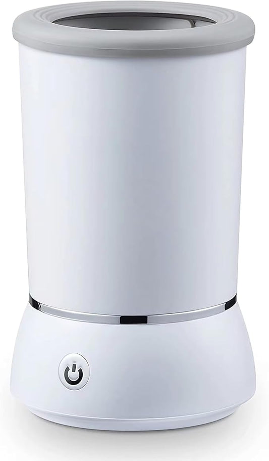 sphera Automatic Pet Paw Cleaner - White - Portable Electric Washer and Massager for Dogs & Cats - USB Rechargeable - Silicone Brush