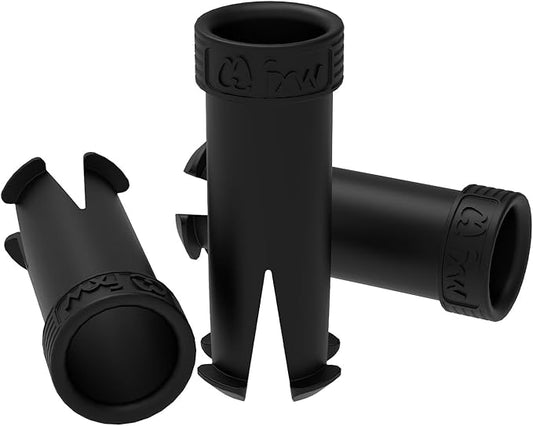 FXW 32 Pieces Muffler Tubes, Compatible with FXW Rollick/Instant Dog Playpen (Replacement for HomePlus/Dog Gate), Black │ Patented