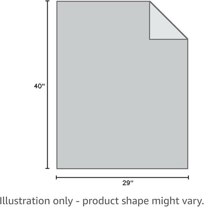 PetAmi Waterproof Dog Blanket, Leakproof Puppy Blanket for Small Medium Dogs, Furniture Sofa Couch Cover Protector, Fleece Pet Throw for Indoor Cat Kitten, Reversible Washable Soft Plush, 29x40 Gray