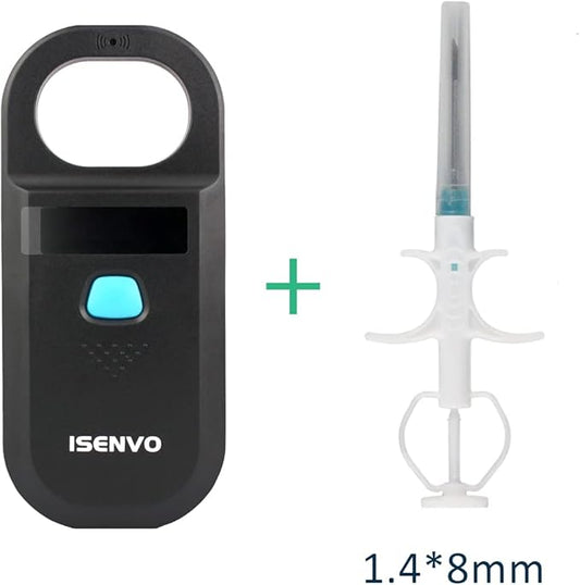 Svae 21% Pet Microchip Reader + Pet Microchip (1.4x8mm)
