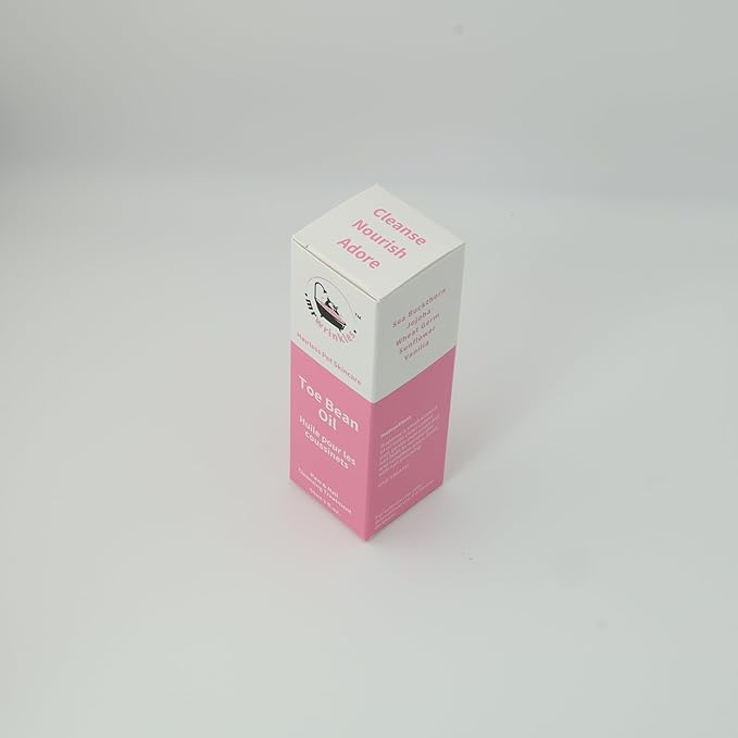Toe Bean Oil: Premium Paw & Nail Cleansing Treatment, 100% Natural, Safe for All Cats and Dogs, 2 Fl. Oz.